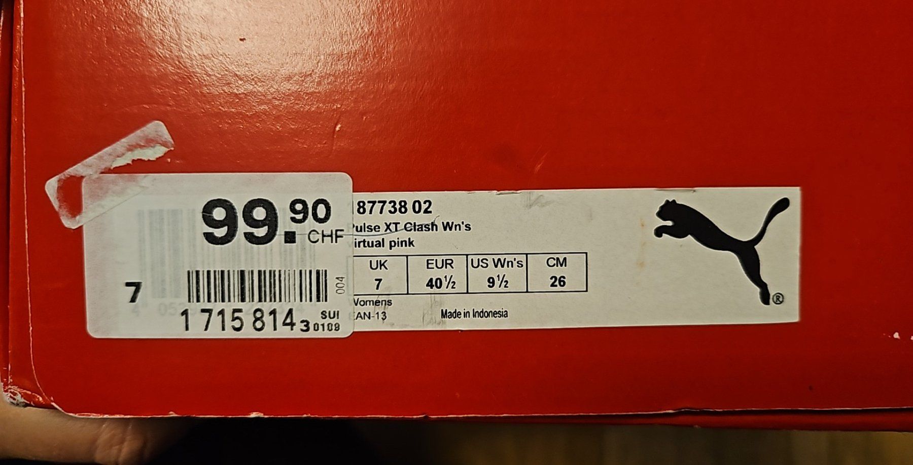 Puma Damenschuhe: Puma Pulse XT Clash 40 1/2 – Neu und originalverpackt aus Luzern von schuhparadies159 4
