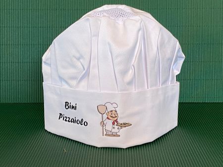 Profi-Kochmütze "Bini Pizzaiolo"