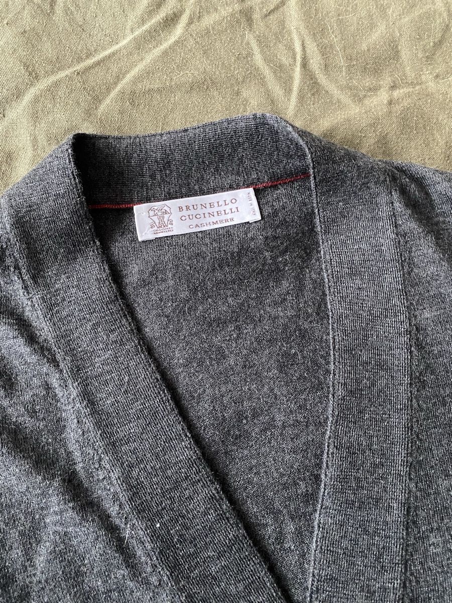 Brunello Cucinelli Giacche: Brunello Cucinelli Cardigan – Nuovo e nell'imballaggio originale da Uitikon Waldegg venduto da man_fs5b
