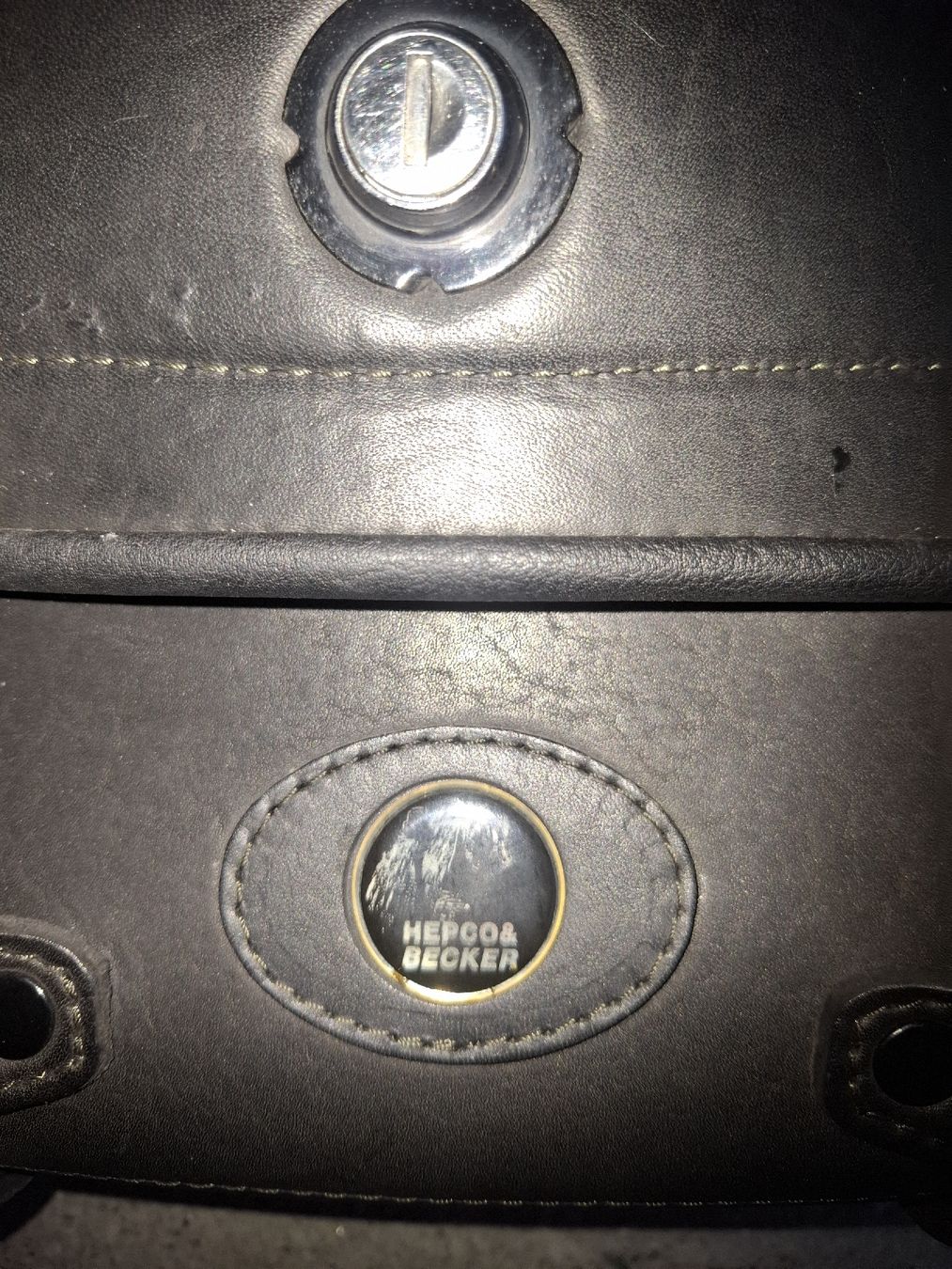 Taschen: Original Hepco&Becker Motorrad Seitentaschen, Leder – Gebraucht aus Schellenberg von R.Feigl_Vertrieb 2