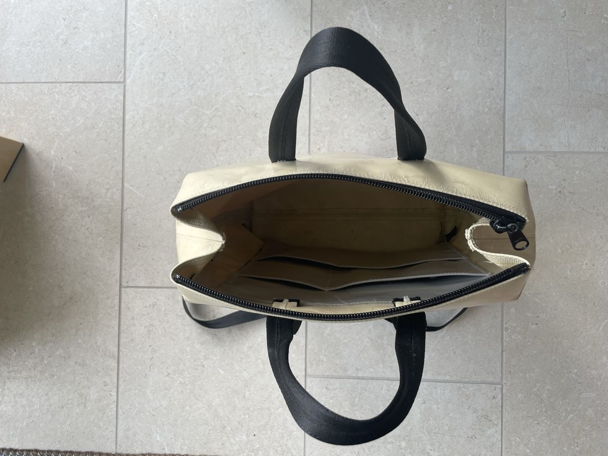 Freitag Rucksäcke: Freitag Rucksack Pete in beige – Gebraucht aus Zürich von lisaka2205 3