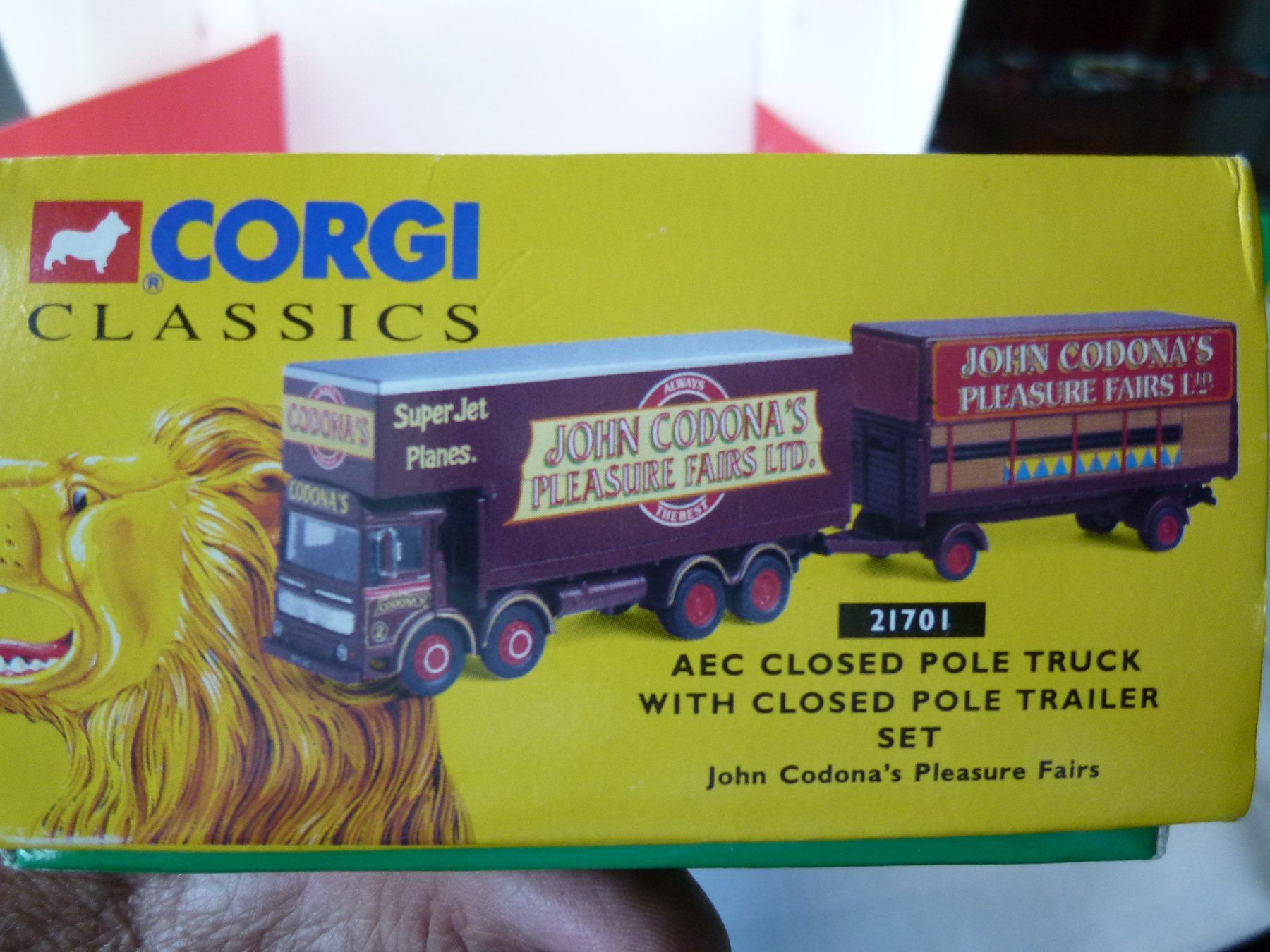 Corgi Toys Voitures modèles: Corgi Classics - AEC Closed Pole Truck "John Codonies" Set – Neuf (Voir description) à Reiden par mondial2 3