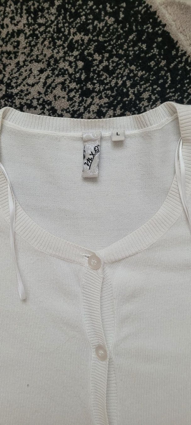 Vestes: M.X.O Cardigan blanc  taille L – Neuf (Voir description) à Vevey par x_y_f 2