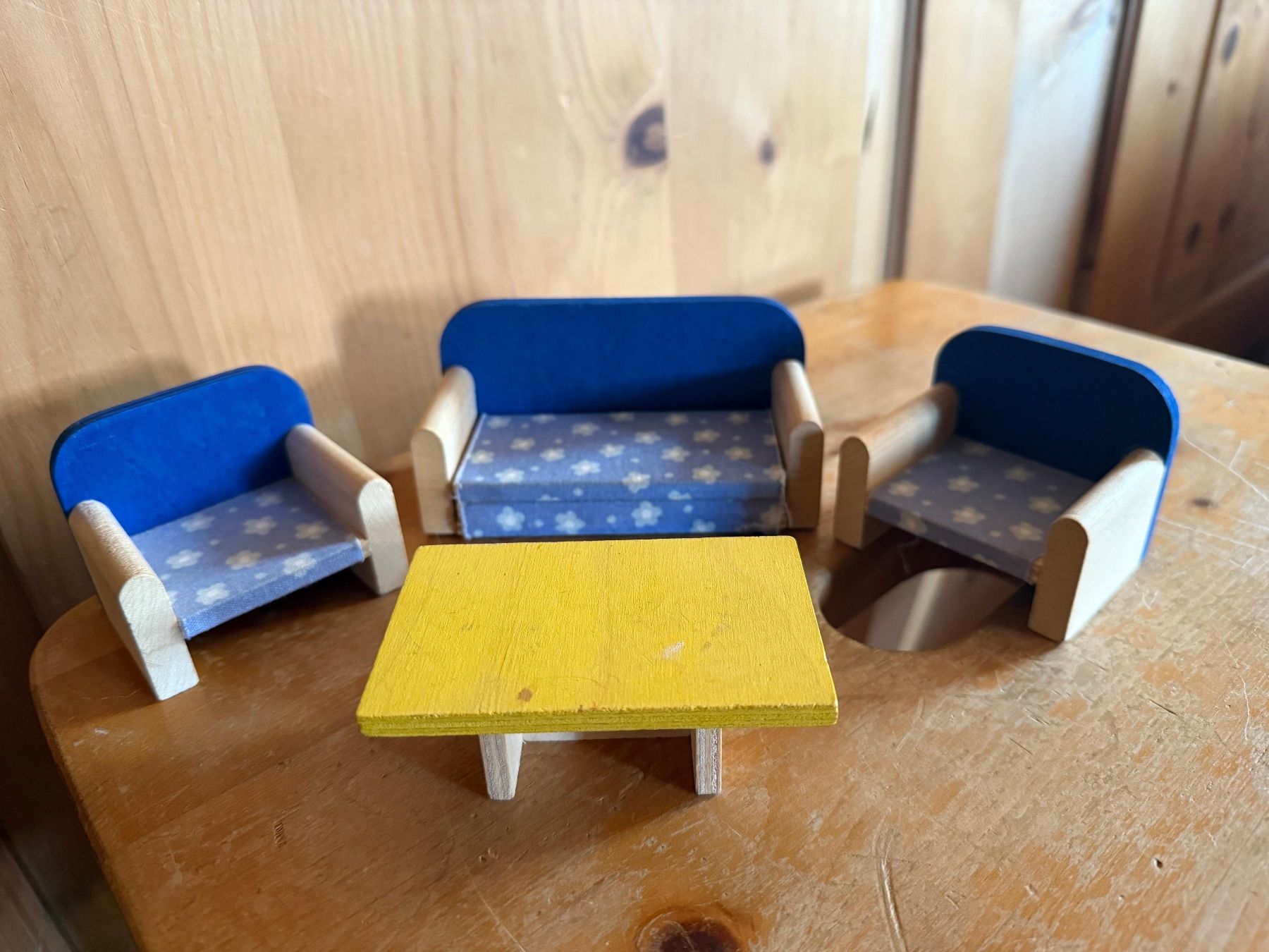 Case e mobili per bambole: Puppenhaus Möbel - TV Room – Usato da Forch venduto da amabokke101 2