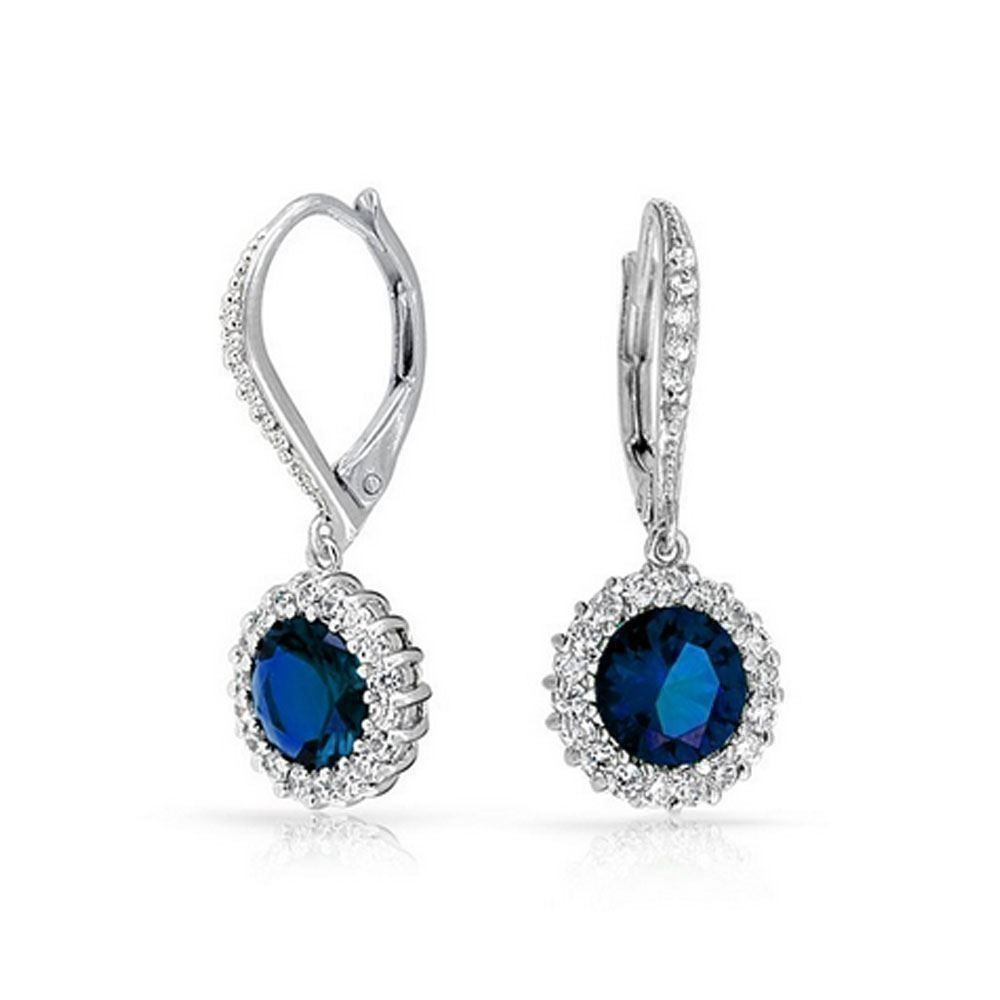 Orecchini pendenti & Orecchini a lobo: Montalin 925 Silber Ohrringe Saphir Color – Nuovo e nell'imballaggio originale da Zürich venduto da Montalin2