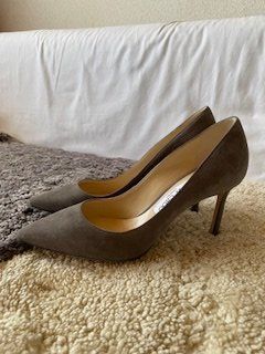 Jimmy Choo Scarpe da donna: Jimmy Choo Romy Suede Pumps Dark Grey 37 – Nuovo (secondo la descrizione) da Bernhardzell venduto da Sunka0 2