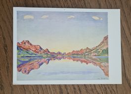 Karte Reproduktion Silvaplanersee von F. Hodler 1914