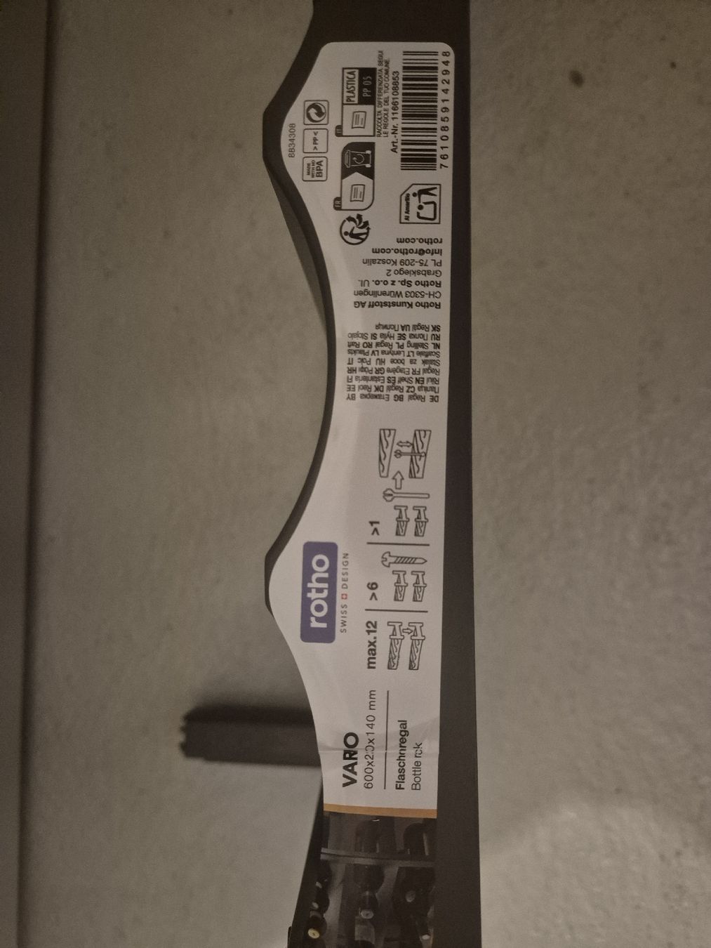 Scaffali: Rotho Wein/Flaschengestell NEU!! – Nuovo (secondo la descrizione) da Wohlen AG venduto da Postlady 1