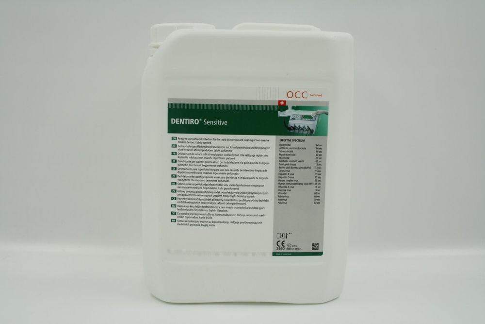 DENTIRO Sensitive Flächendesinfektion 5 Liter (16989) (Neu und ...