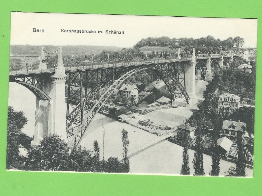 Ansichtskarten: Bern, Kornhausbrücke mit Schänzli – Neu (gemäss Beschreibung) aus Zürich von t24_de
