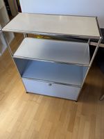 USM Haller Regal weiss 3 Fächer mit Schubladen gebraucht
