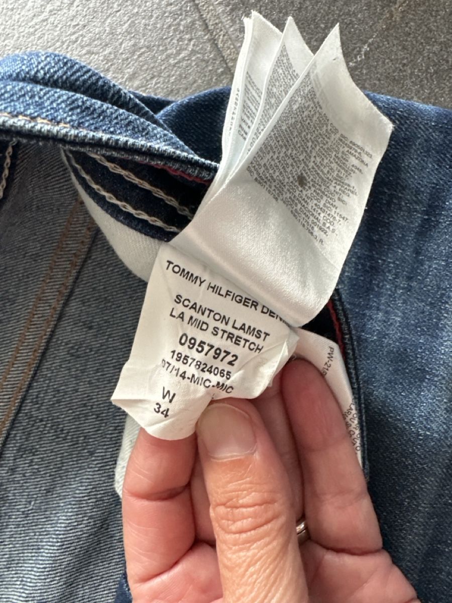 Tommy Hilfiger Jeans: Tommy Hilfiger Jeans W34 L34 blau – Usato da Wileroltigen venduto da torro11 2