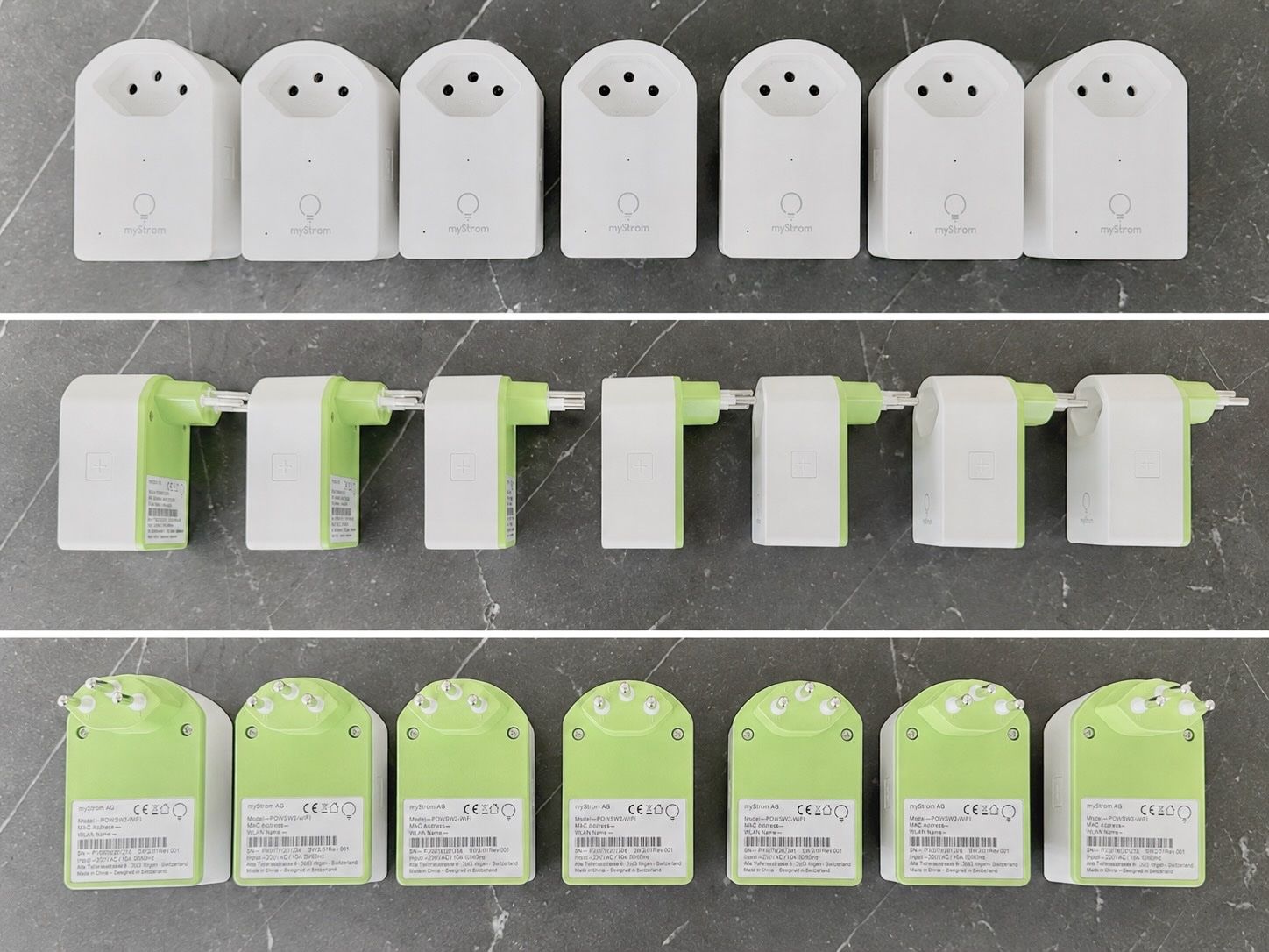 myStrom Spine: 7x myStrom WiFi Switch Gen 1 – Usato da Bern venduto da tom3008