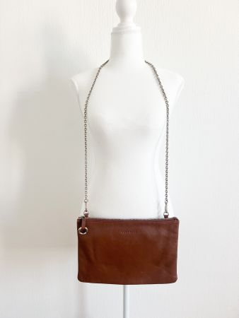 Sac pochette SEQUOIA terracotta