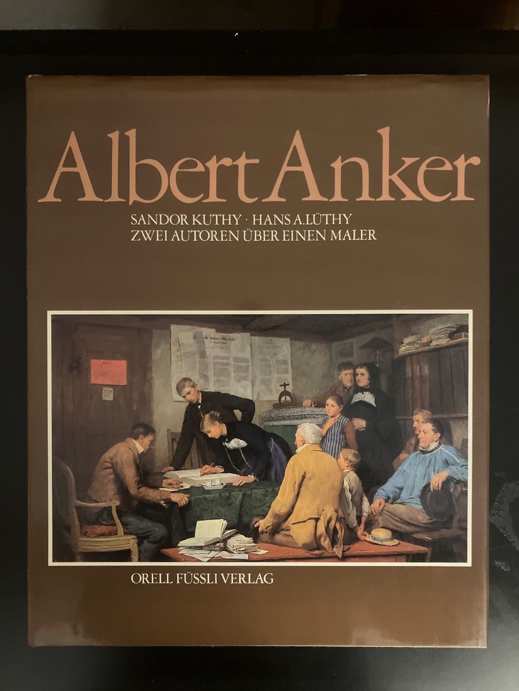 Libri: Alber Anker. S. Kuthy, H. A. Lüthy – Usato da Wangen ZH venduto da day01