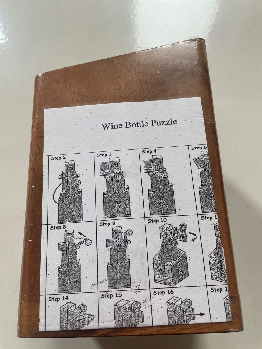 Puzzle: Puzzle for Wine Bottle - Logica - Wein – Nuovo e nell'imballaggio originale da Minusio venduto da Pink222
