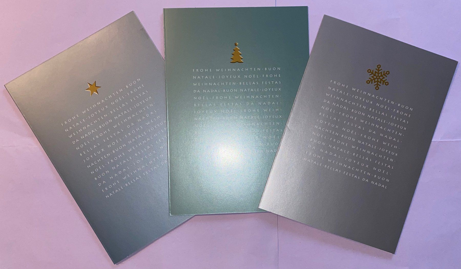 Cartoline: 3 Weihnachtskarten der Post inkl. gestempelte Briefmarken – Nuovo (secondo la descrizione) da Safenwil venduto da Thoren196168