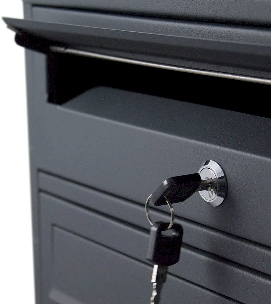 Altro per la casa: Bituxx 4er Standbriefkasten Grau – Nuovo e nell'imballaggio originale da Bottighofen venduto da zaap 3