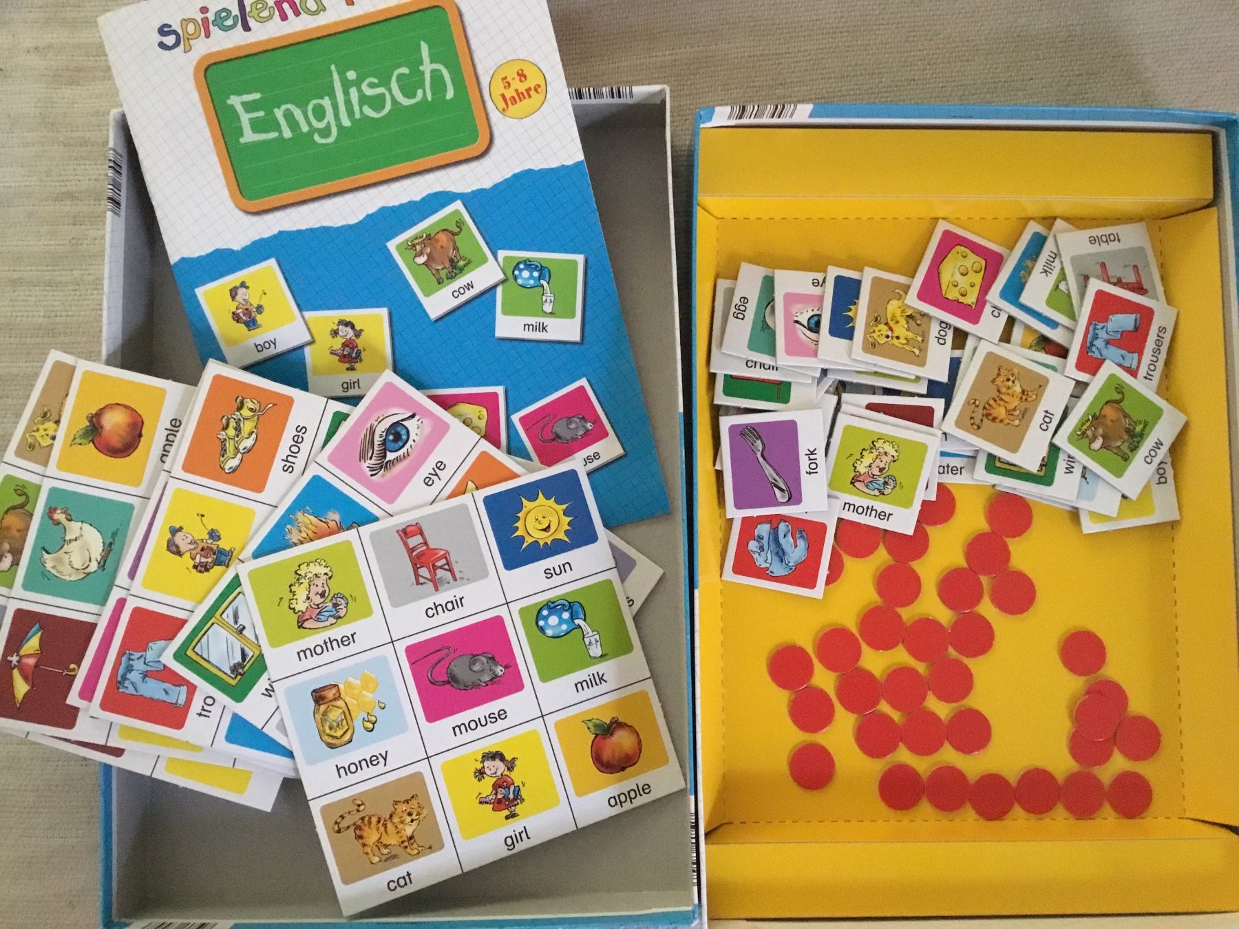 Giochi: 3 Lernspiele Englisch ab 4 Jahren – Nuovo (secondo la descrizione) da Diessenhofen venduto da quinto9 6