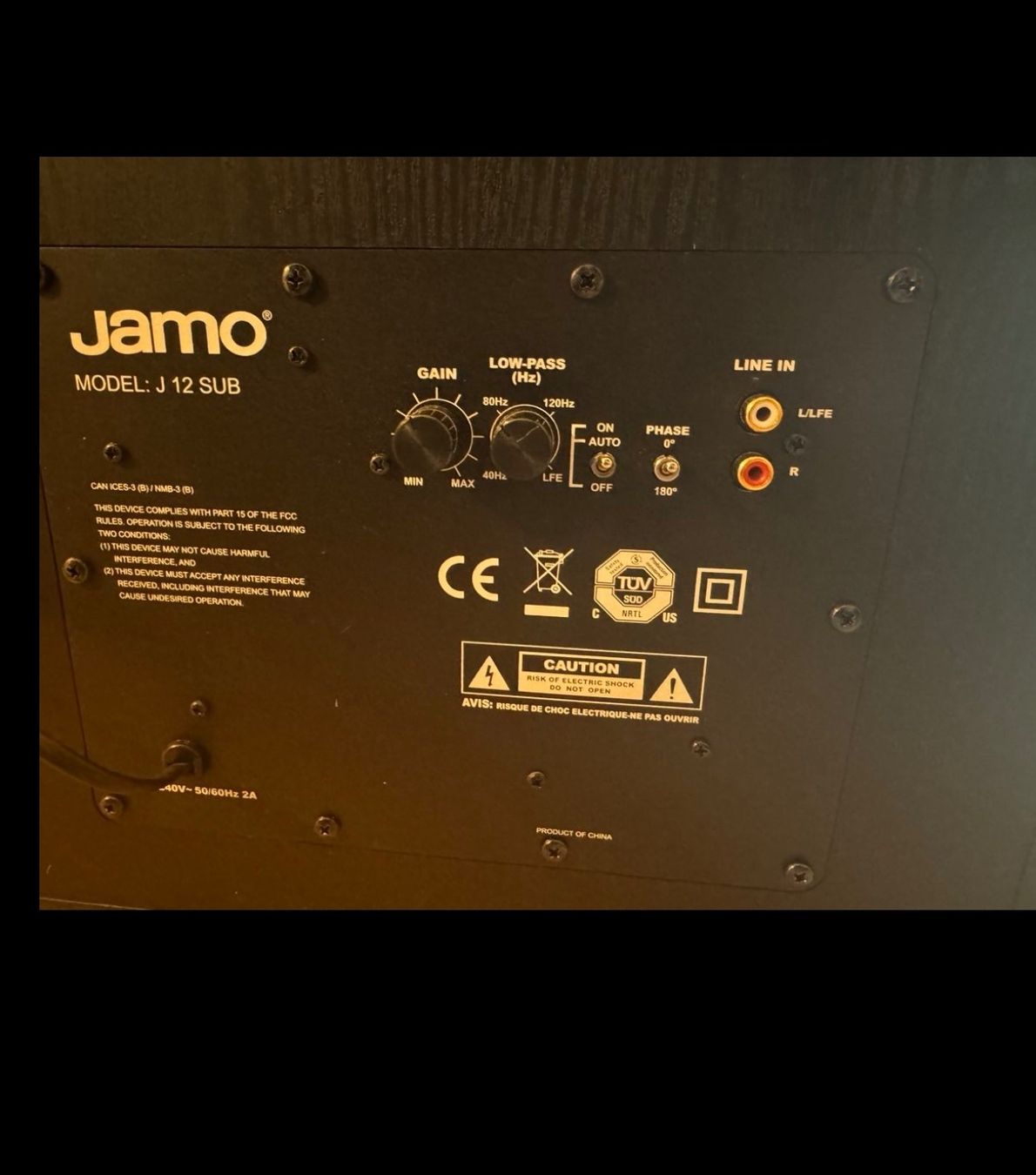Jamo Heimkino: Jamo J 12 Sub Subwoofer Heimkino – Defekt aus Pomy von ema_vwv6 5