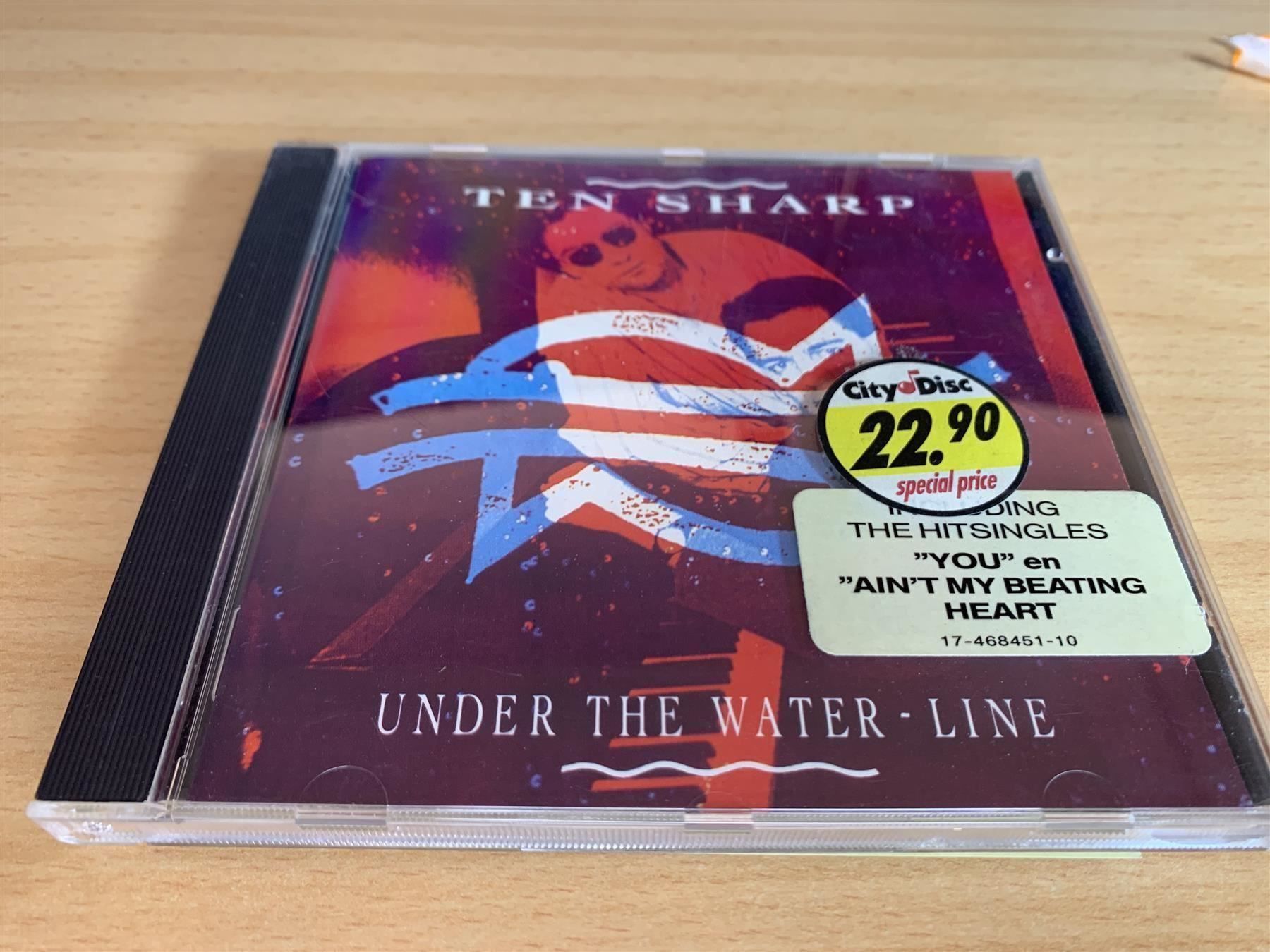 CD: Ten Sharp – Under The Water-Line - 1991 – Usato da Rikon im Tösstal venduto da Alpenmutz
