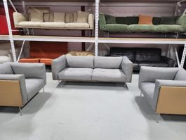 Living Divani – Rod 2-Sitzer-Sofa & 2x Sessel 