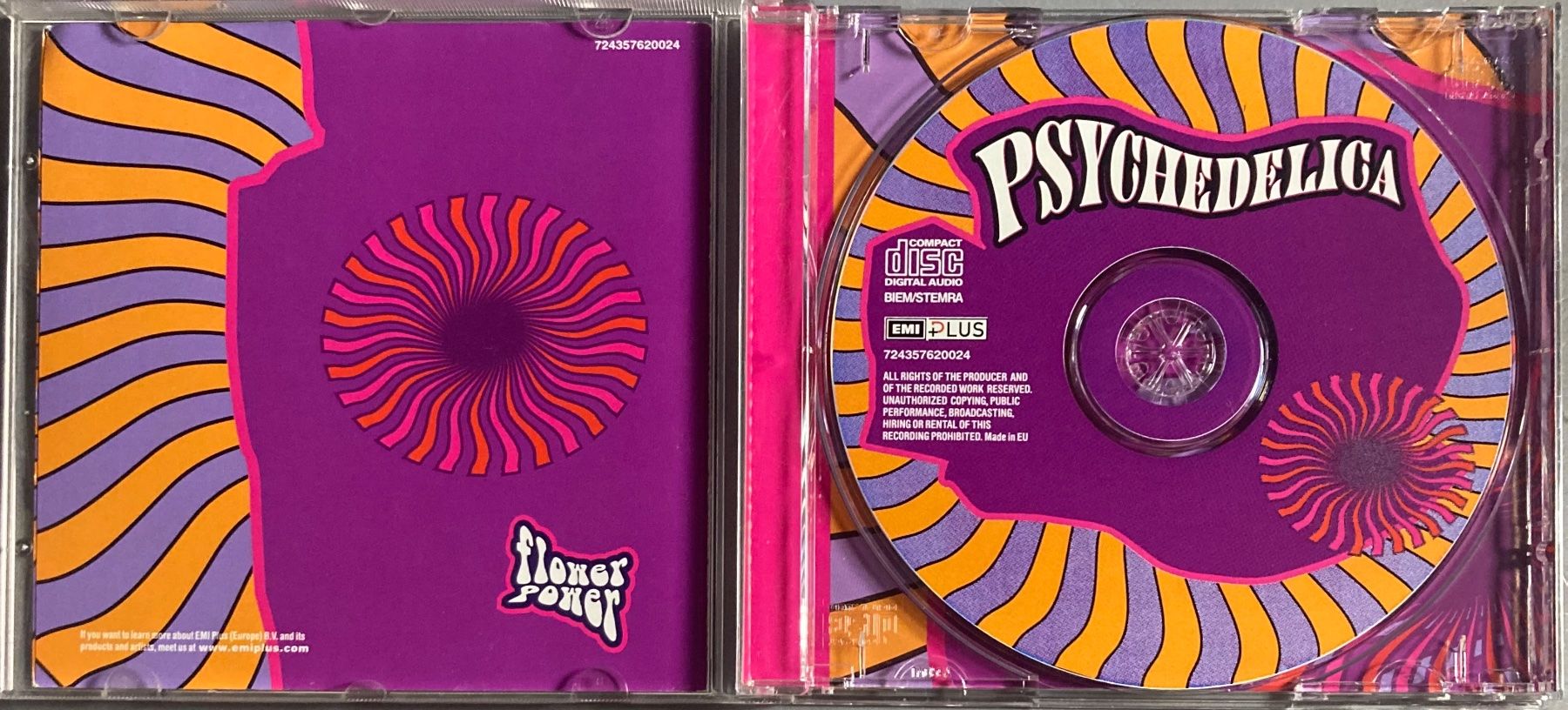 CD: DIVERS ARTISTES - PSYCHEDELICA – Usato da Poliez-Pittet venduto da Newtown-Records 2