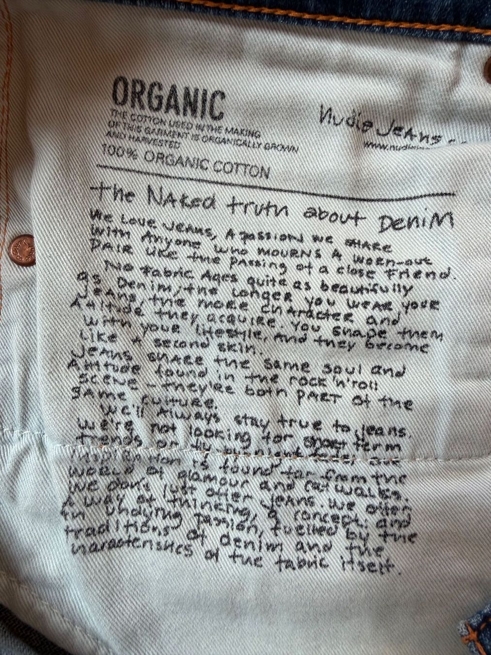 Nudie Jeans: Nudie Jeans Gr. 33/30 Mod. Grim Tim – Usato da Böckten venduto da Plectrum74 4