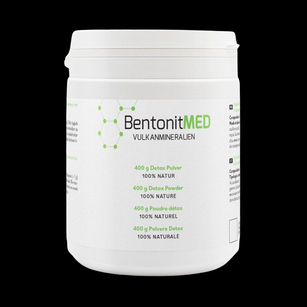 Cibi & Specialità: Bentonit MED Detox Pulver 400 g – Nuovo e nell'imballaggio originale da Hornussen venduto da Regeboge77