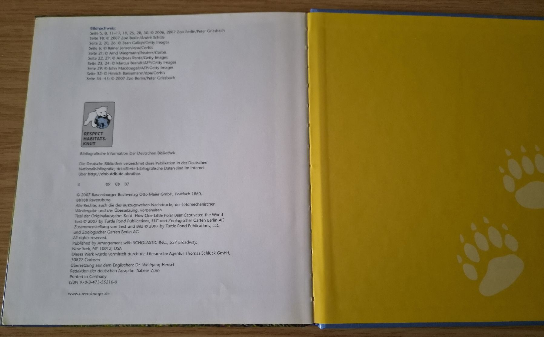 Bücher: Buch: Knut der kleine Eisbärenjunge – Gebraucht aus Urtenen-Schönbühl von Kahru 2