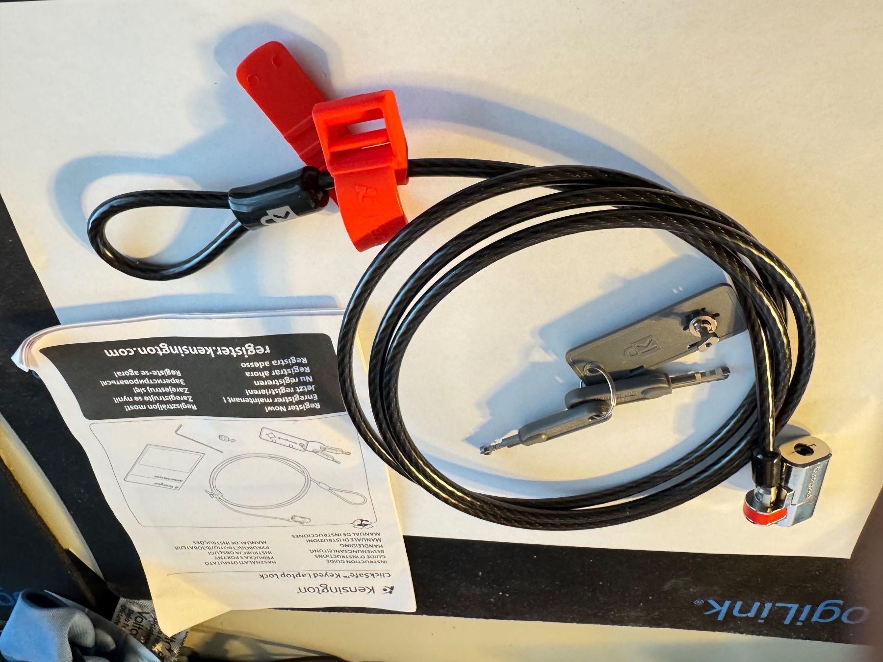 Portables: Kensinton ClickSafe Keyed Laptop Lock – Neuf avec emballage d'origine à Oetwil am See par mag_tkd2