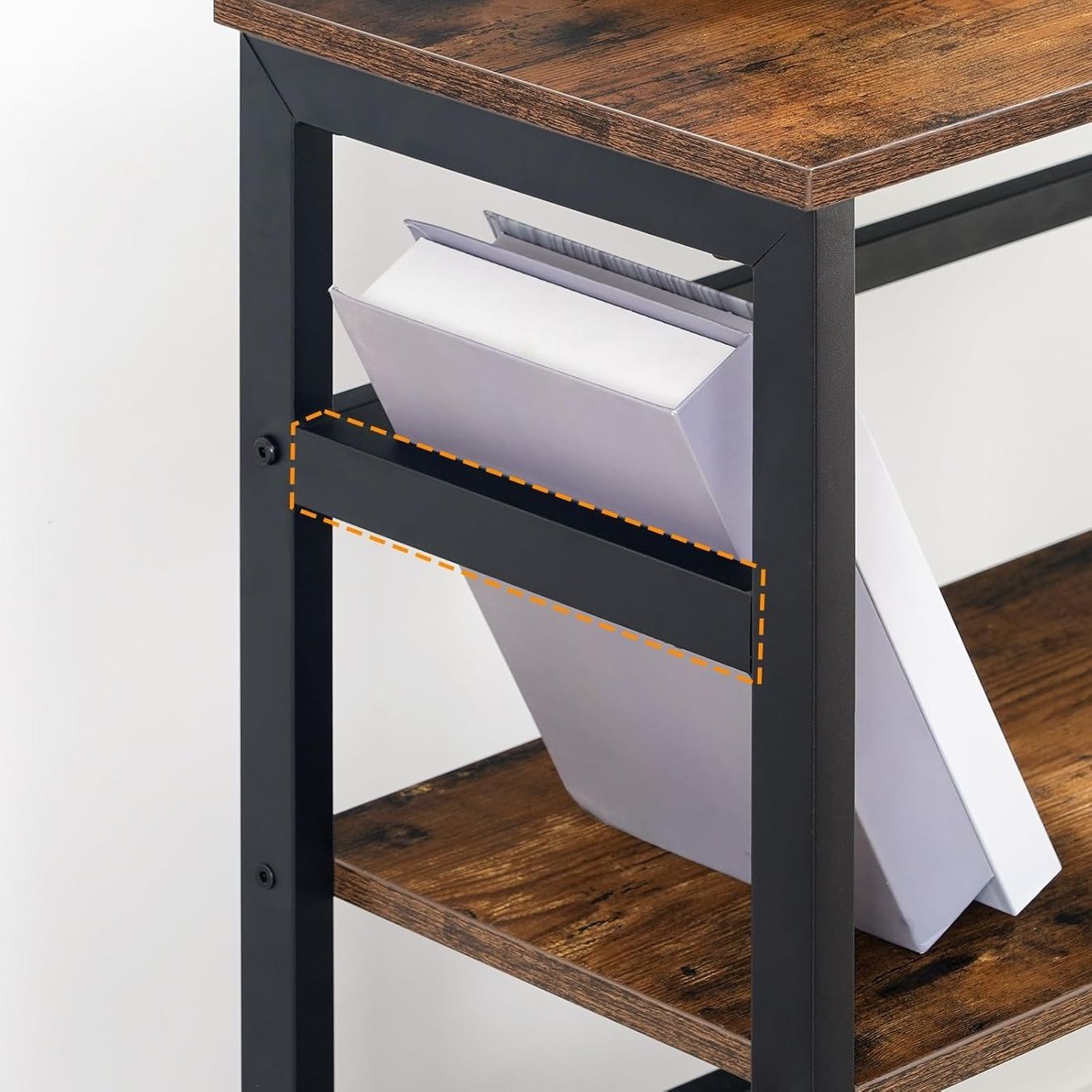 Scaffali: Leiterregal 3 Ebenen Metall Holz – Nuovo e nell'imballaggio originale da Nuglar venduto da SmartLiving24 2