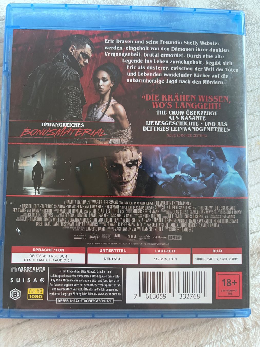 Tutti i DVDs: THE CROW (2024). -Bluray- – Usato da Basel venduto da san_2qlq 1