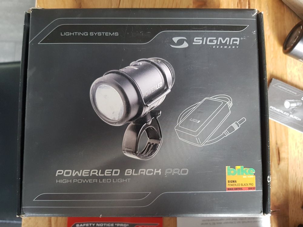 Sigma PowerLED Pro Bike Scheinwerfer für BMC,Trek,Scott,Puch | Kaufen ...