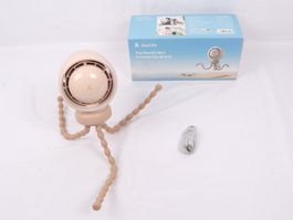 JISULIFE Stroller Fan Flexibler Kinder Ventilator