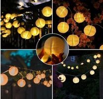 Solar Outdoor Lichterkette，Wasserdicht