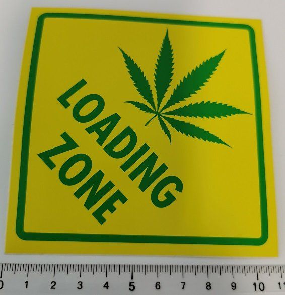 Aufkleber: Loading Zone  (Aufkleber, PVC) – Neu und originalverpackt aus Wilen b. Wollerau von morethanmusic
