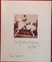 Cilly Feindt 1909-1999 Kunstreiterin Zirkus Autogramm Karte