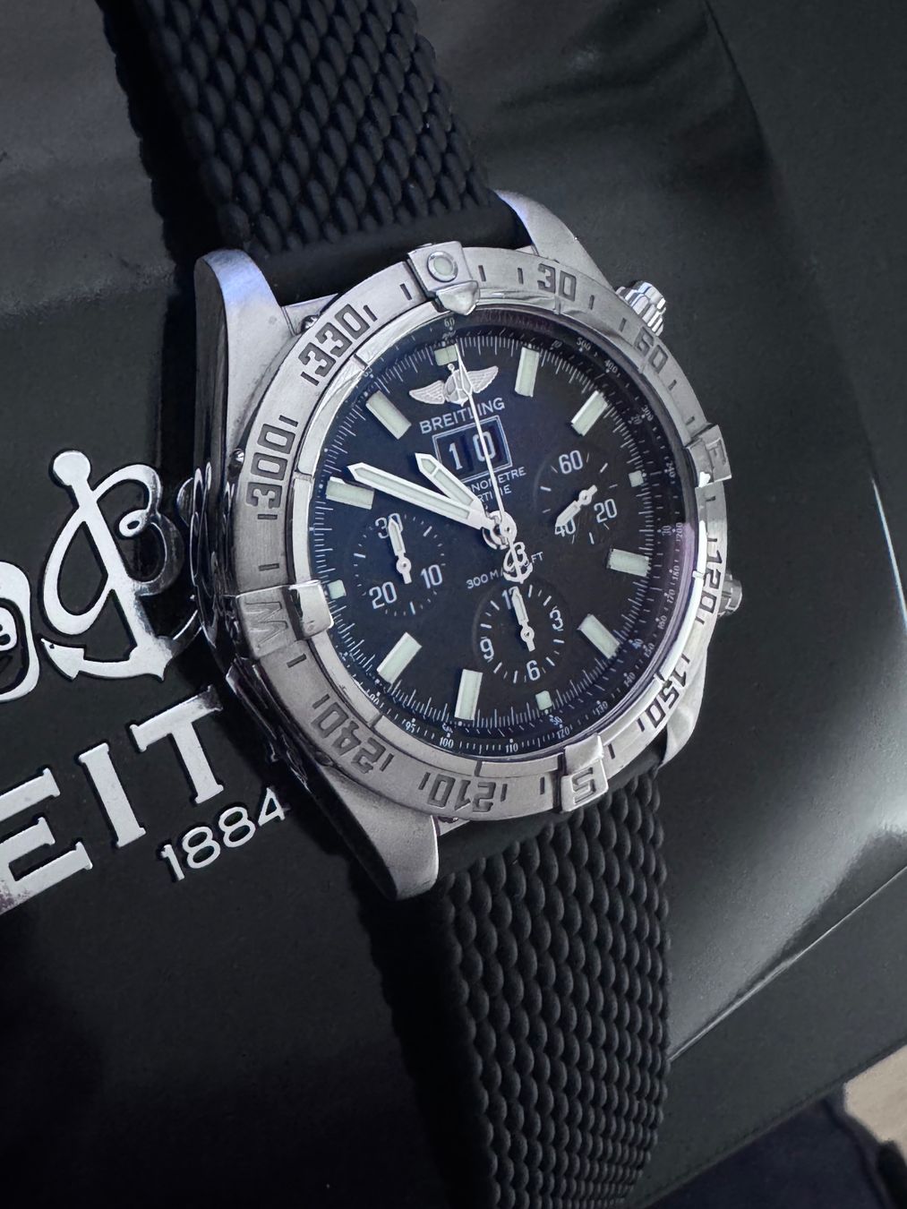 Breitling Orologi: Breitling Blackbird - Full Set – Usato da Schaffhausen venduto da oliversittel