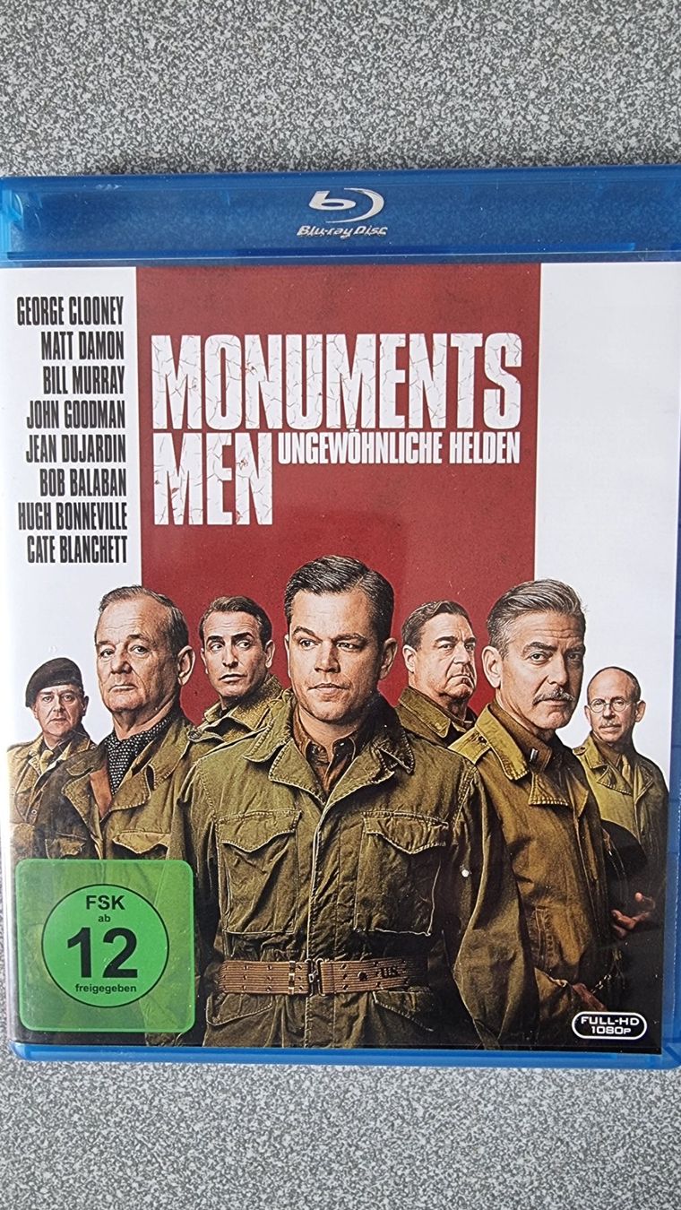 Tutti i DVDs: Blu Ray - Monuments Men / George Clooney – Usato da Oetwil am See venduto da fineli2