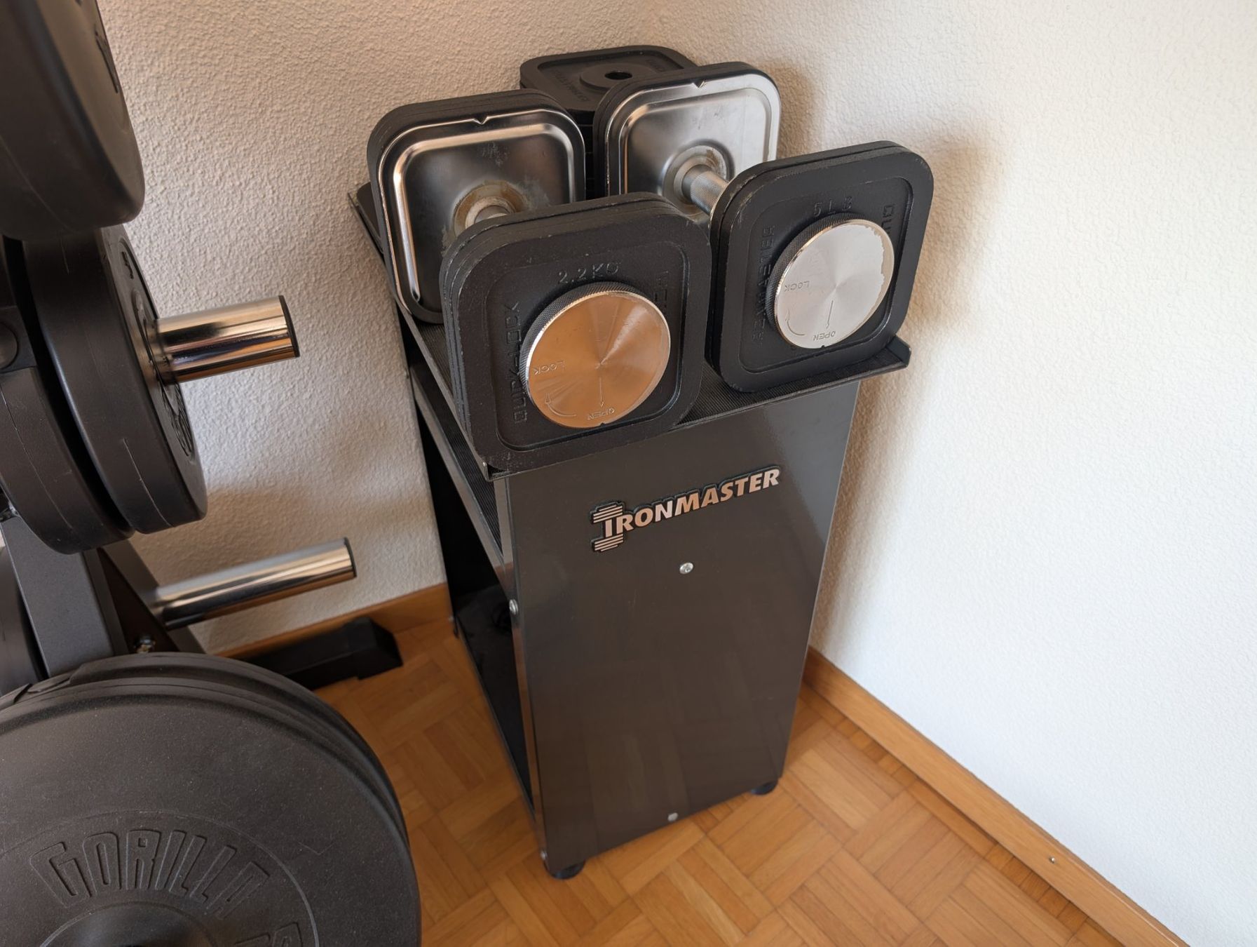 Hanteln & Gewichte: Home Gym komplett Ironmaster + Rack + Hanteln | Cham – Gebraucht aus Cham von aaron_pina 1