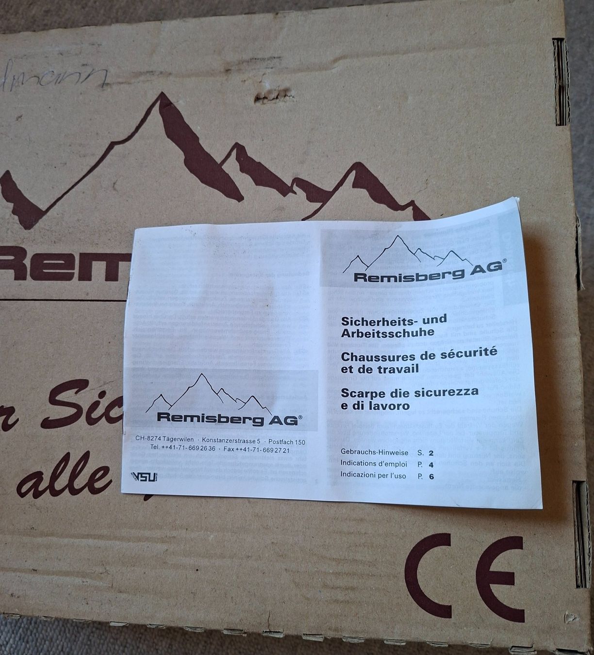 Herrenschuhe: Sicherheits- und Arbeitsstiefel – Neu (gemäss Beschreibung) aus Horgen von bea_g9bg 3