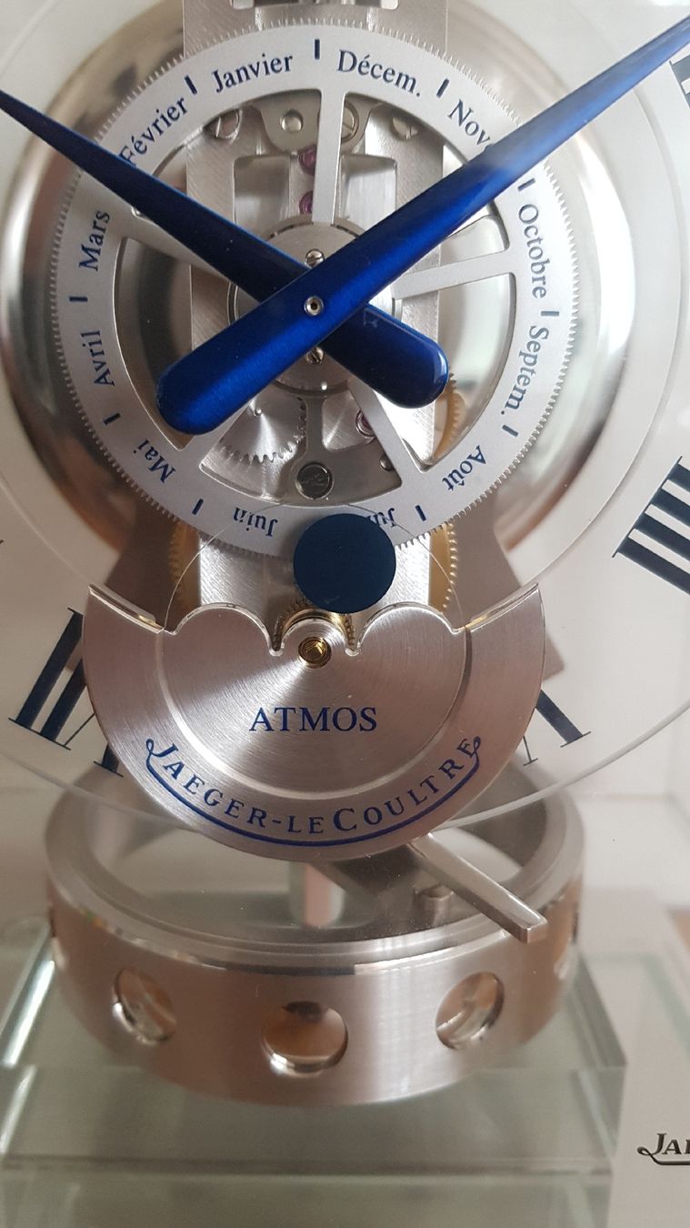Jaeger-Lecoultre Orologi da terra & Orologi da parete: Jaeger-LeCoultre: Atmos Classique Phases de Lune – Nuovo e nell'imballaggio originale da Basel venduto da Bafidu 5
