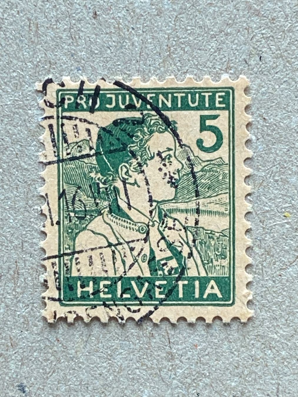 Tutti i francobolli: J2, Zürich – Usato da Aarau venduto da hilde47