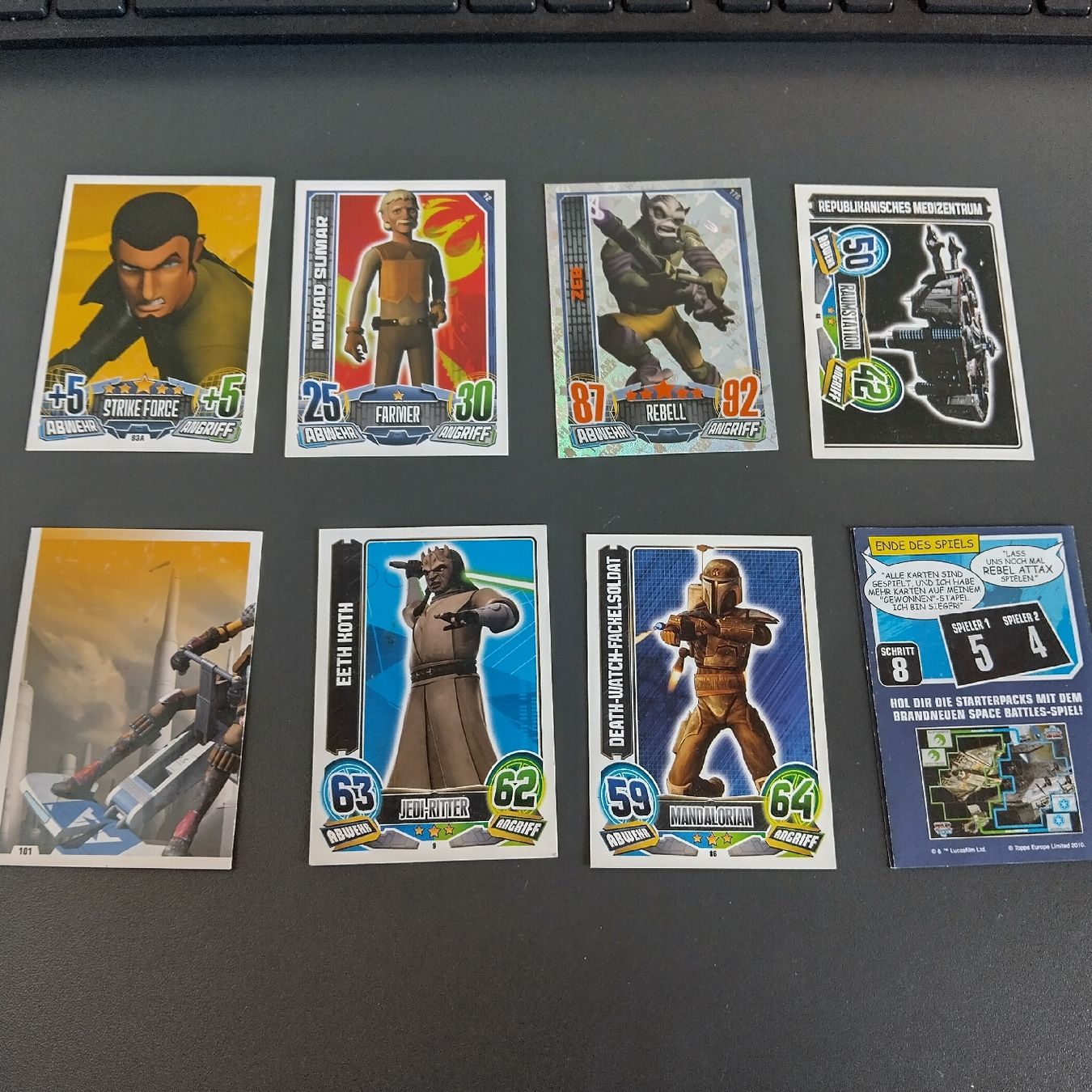 Topps Sammelbilder & Trading cards: Star Wars Trading Cards Topps – Gebraucht aus Münchenbuchsee von Kniffli