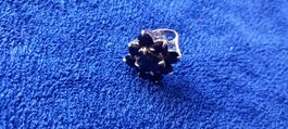 Fingerring Silber mit Schmuckstein