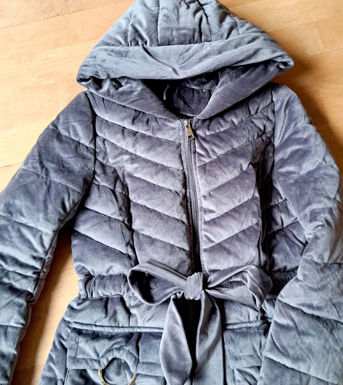 Giacche & Cappotti: Winterjacke Samt Gr. 152/158 – Usato da Wangs venduto da Soda_95 1