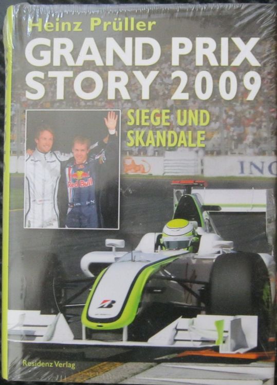 Sachbücher & Ratgeber: Grand Prix Story 2009 Heinz Prüller – Neu und originalverpackt aus Bregenz von Automobilia-Bodensee