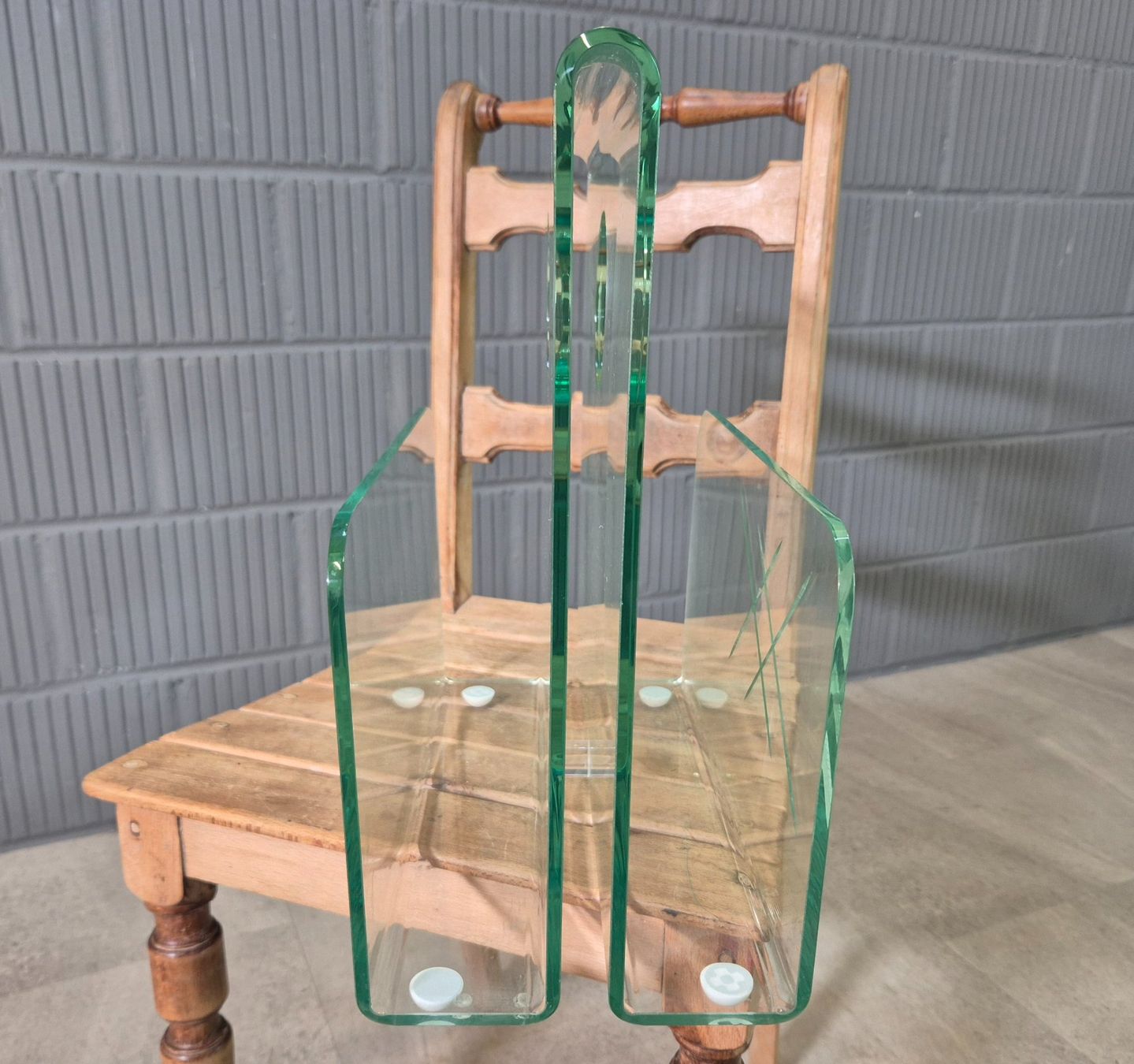 Altro per la casa: Acryl Magazin Rack, Zeitungsständer Plexiglas grün – Usato da Nottwil venduto da Wondewa-Shop 5