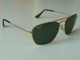 Bausch+Lomb Original Ray-Ban Pilotenbrille 57mm VINTAGE +NEU
